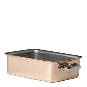 Mauviel M-minis långpanna 14x10x4,7 cm koppar/stål  