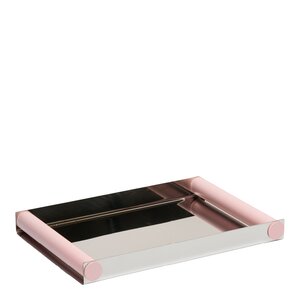 Design Letters Ray Disco bricka 20,5x30 cm stål/creole pink