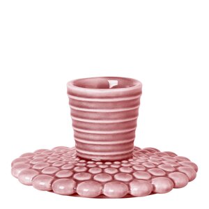 Dottir Pipanella ljusstake 4,5 cm bubble lines dusty rose
