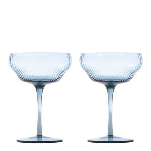 Pols Potten Pum Coupe 14,3 cm 2-pack Blå