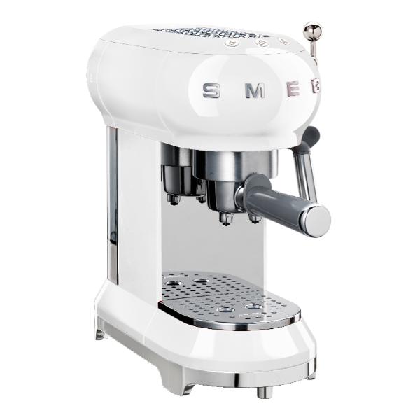 50's Style Espressomaskin Vit