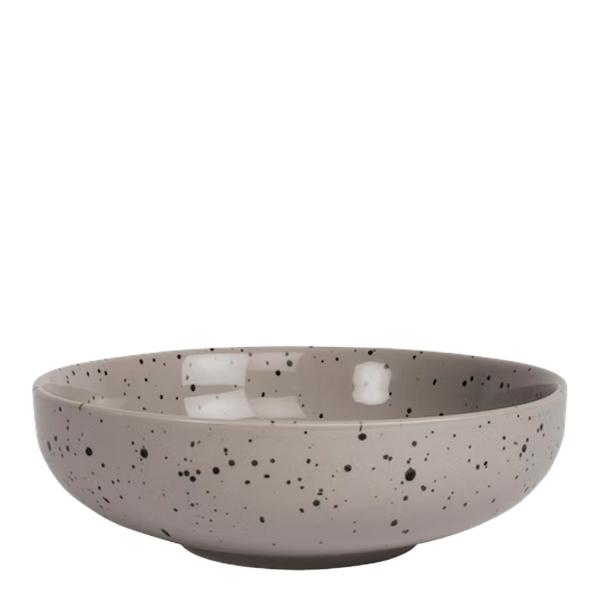 Sagaform Serveringsskål 21x7cm Grå/Svart Grå/Svart