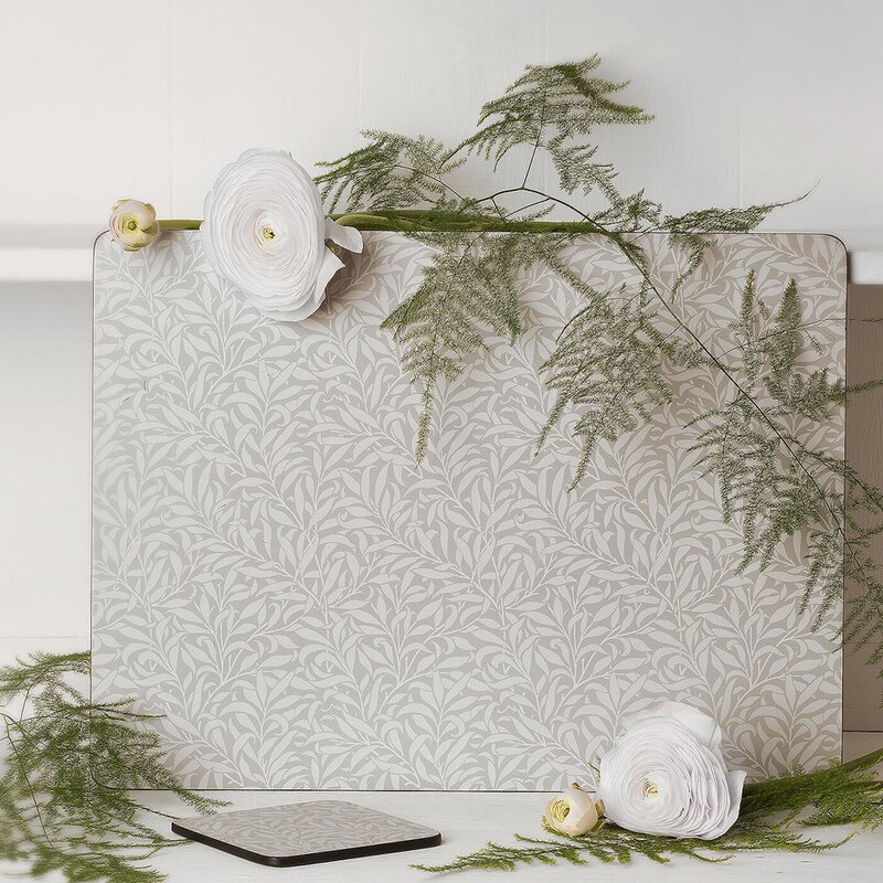 Pimpernel Pure Morris Bordstablett 30x40 cm 4-pack Willow Bough grå