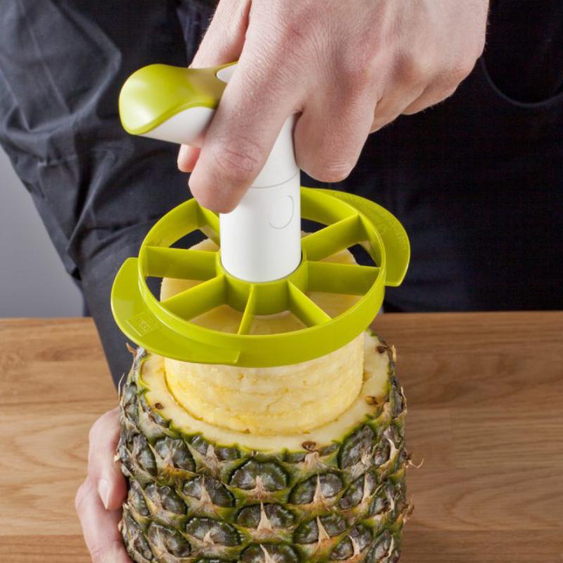 Vacu Vin Ananas Skivare & Delare Vit/Grön