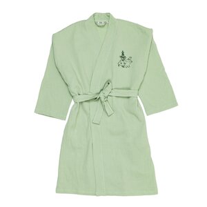 MoominArabia Mumin morgonrock muslin L/XL grön