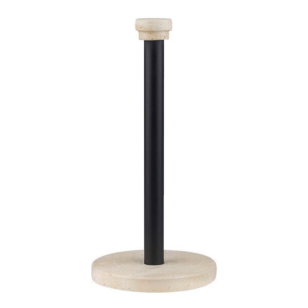 Mette Ditmer Travertine hushållspappershållare 26 cm lin