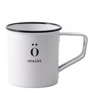 Sögne Home Emaljmugg mini 12 cl Utsikt