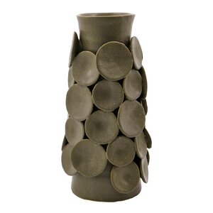 House Doctor Dot vas 26,5 cm khaki