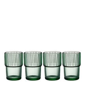 Bitz Kusintha kaffeglas 38 cl 4-pack grön