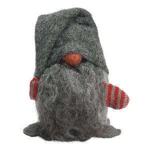 Åsas Tomtebod Lill-Claes 25 cm Grå