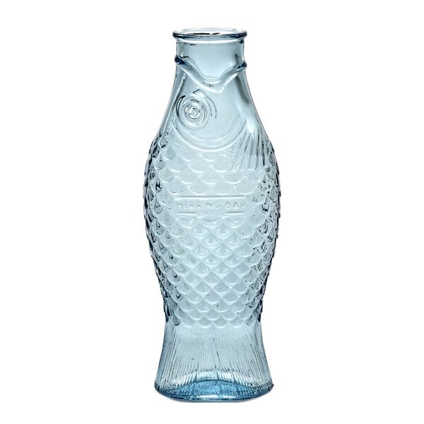 Serax Fish & Fish karaff 0,85 L blå