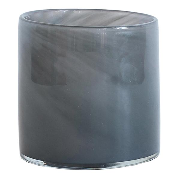 Tell Me More Lyric Ljuslykta 8x8 cm Dark Grey