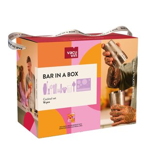Vacu Vin Master bar in a box cocktailset 16 delar