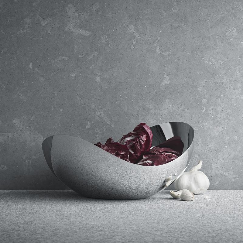 Georg Jensen Bloom Skål Rostfritt stål Hög Large