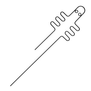 Muurla Hattifnatt blomsterpinne 40 cm