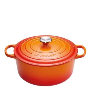 Le Creuset Signature Gjutjärnsgryta Rund 22 cm Volcanic