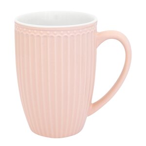 GreenGate Everyday Alice hög mugg 40 cl pale pink