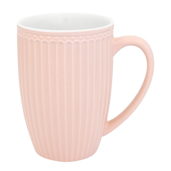 GreenGate Everyday Alice hög mugg 40 cl pale pink