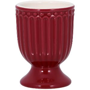 GreenGate Everyday Alice äggkopp 6,5 cm claret red