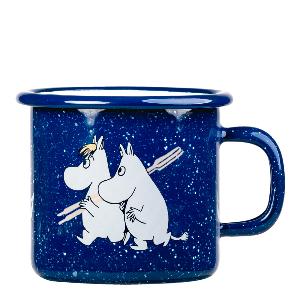 Muurla Mumin Emaljmugg Sailors 2,5 dl Blå