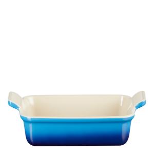 Le Creuset Heritage rektangulär ugnsform 19 cm Azure