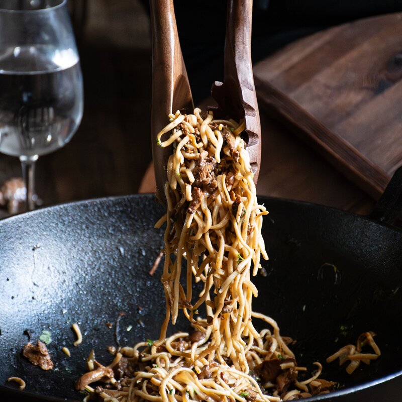 Satake Spaghettislev 33,5 cm valnöt