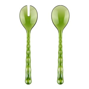 Guzzini Vanity salladsbestick 2-pack bioplast Water lily green