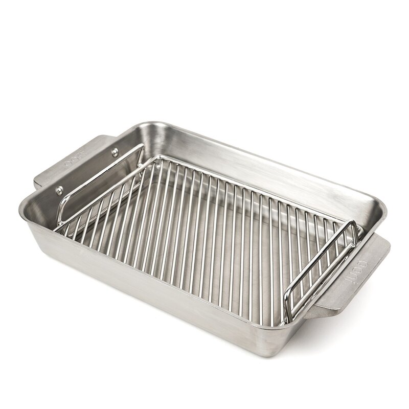 Ooni Ugnsform 38x25 cm med skärbräda Medium stål/ek