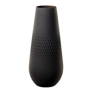 Villeroy & Boch Manufacture Collier Noir vas 26 cm svart