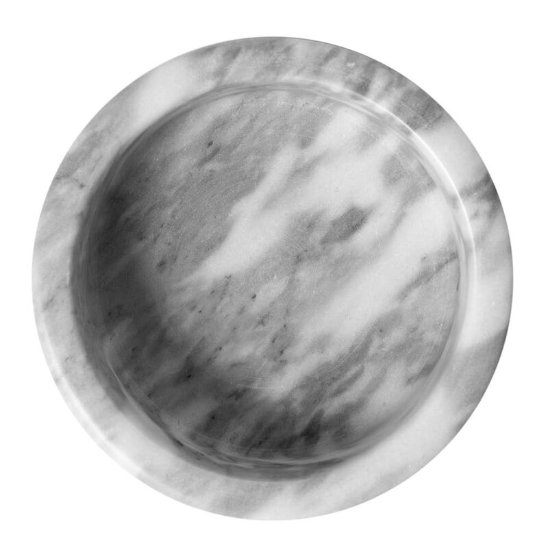 Stiernholm Marmor skål 12 cm vit