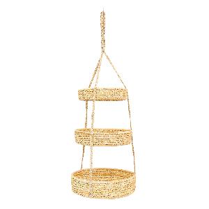 A World of Craft Palm Korg trippel hängande jute