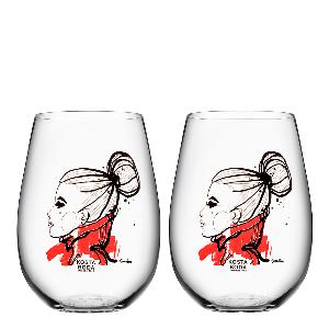 Kosta Boda All About You Tumbler 57 cl 2-pack Want You
