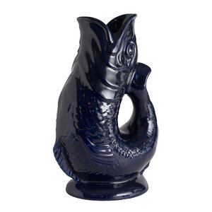 Wade Fish Jug kanna 0,6 L koboltblå