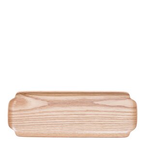 Bosign Leaf träbricka vatten- och oljetålig 33x11,5 cm pilträ