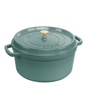 Staub La Cocotte gryta 6,7 L rund Eukalyptus