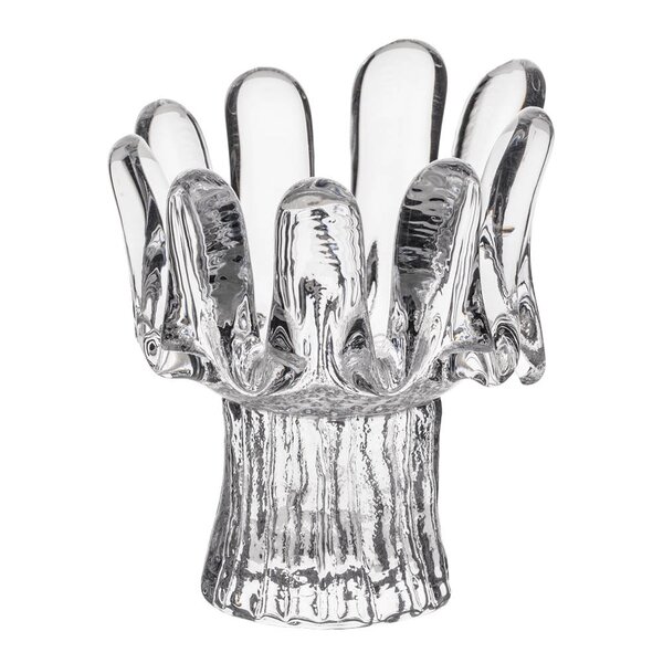 Kosta Boda Sunflower ljuslykta 11,5 cm klar