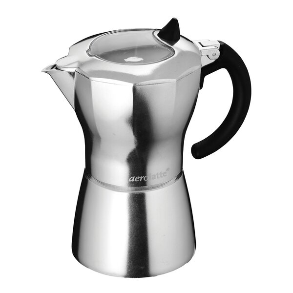 Aerolatte Mokabryggare 6 koppar aluminium