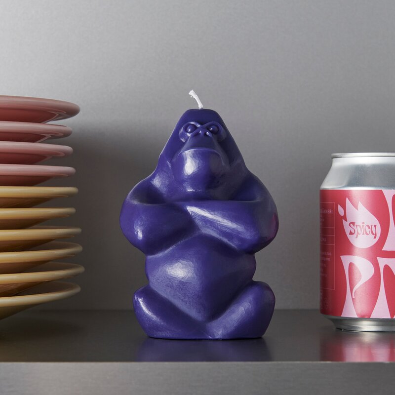 Kosta Boda Gabba Gabba ljus 11,5 cm blå