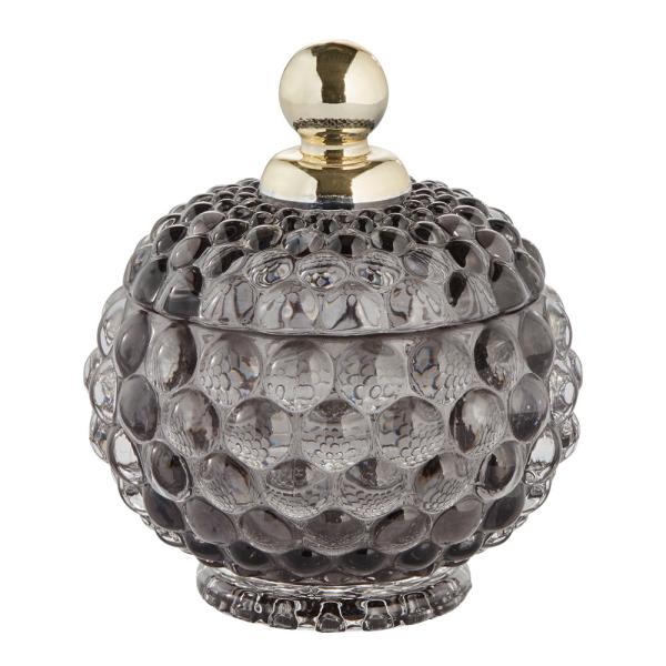 Lene Bjerre Miya burk 11 cm mörkgrå