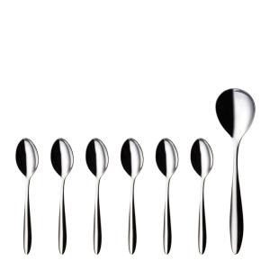 Hardanger bestikk Lykke Dessertset 7 delar
