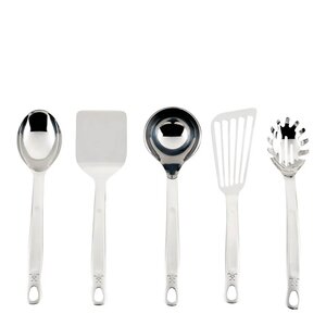 Hestan Provisions köksredskap set 5 delar stål