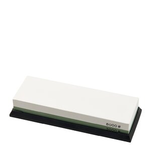Dorre Suri slipsten 3000/8000 med gummibas 18 cm vit/grön