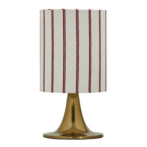 House Doctor Tulip bordslampa 38 cm antik mässingsfinish