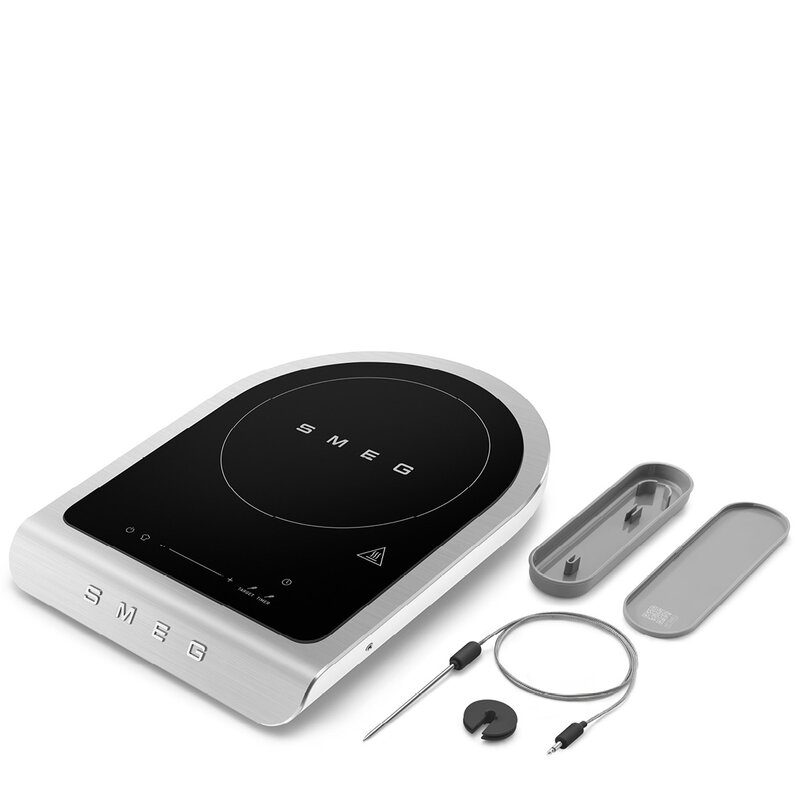 SMEG Collezione induktionsplatta 2100W PIC01 vit