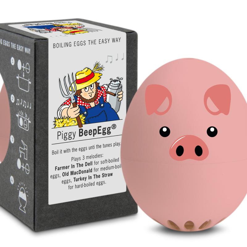 Brainstream BeepEgg Barnyard Äggklocka Piggy