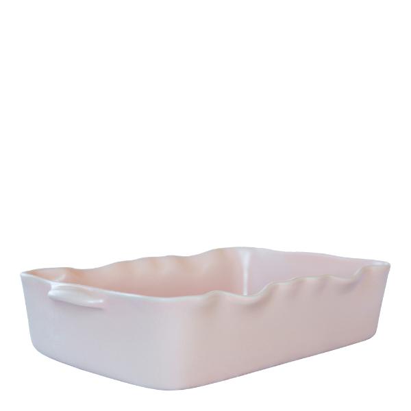 Gerbera Provence Gratängform 33x23 cm Rosa matt