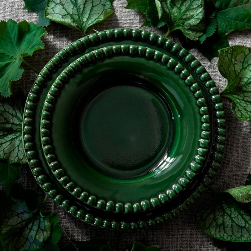 PotteryJo Daria Tallrik 22 cm Moss