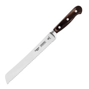 Tramontina Polywood brödkniv 20 cm brun