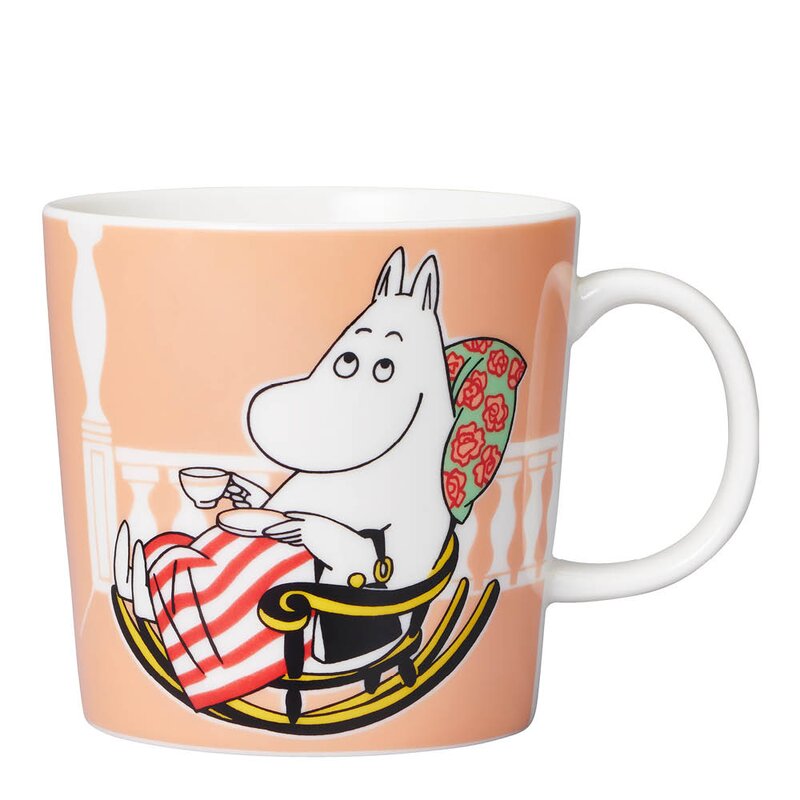 MoominArabia Muminmugg 30 cl Muminpappan + Muminmamman 2-pack 80 år