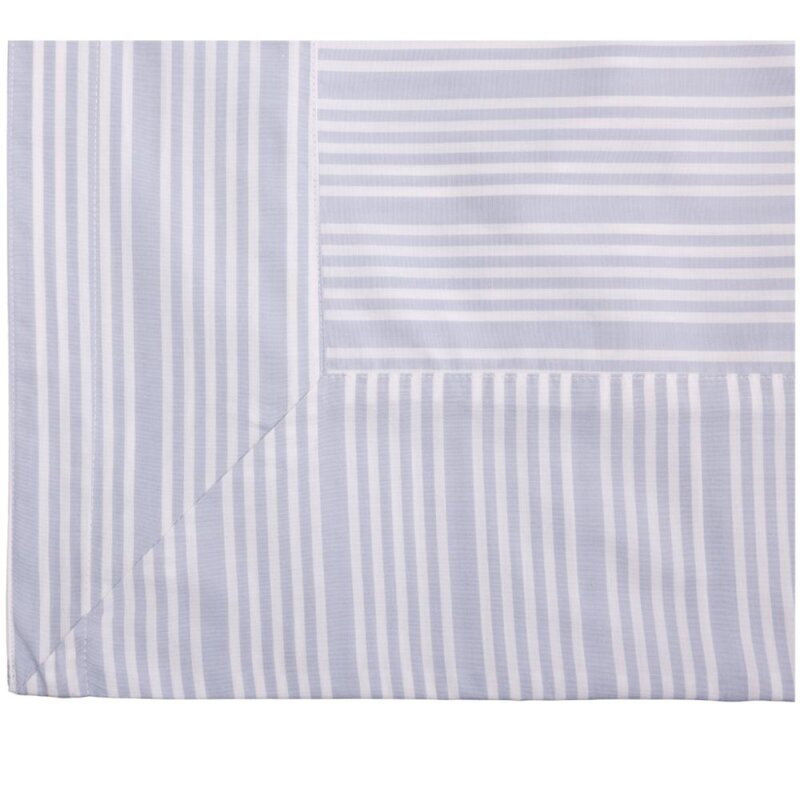 Home by Ilse Jacobsen Bedding Collection bäddset 140x220 cm + 63x60 cm powder blue stripes